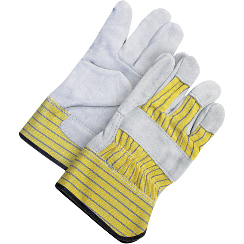 Classic Fitter Gloves, One Size, Split Cowhide Palm, Fleece Inner Lining Ontario Safety Products
