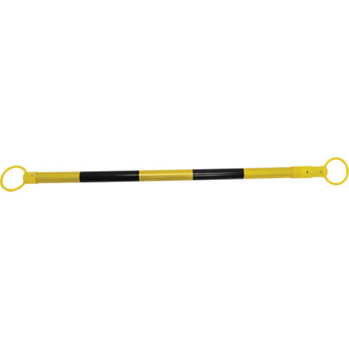 Barrier Cone Bar, 6' 6" Extended Length, Black Ontario Safety Products