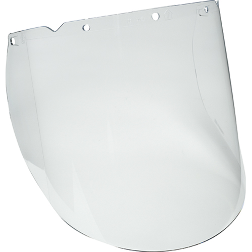 V-Gard&reg; Visor for Chemical and Splash Applications, Propionate, Clear Tint Ontario Safety Products