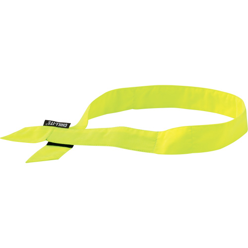 Chill-Its&reg; 6705 Evaporative Cooling Bandana, High Visibility Lime-Yellow Ontario Safety Products