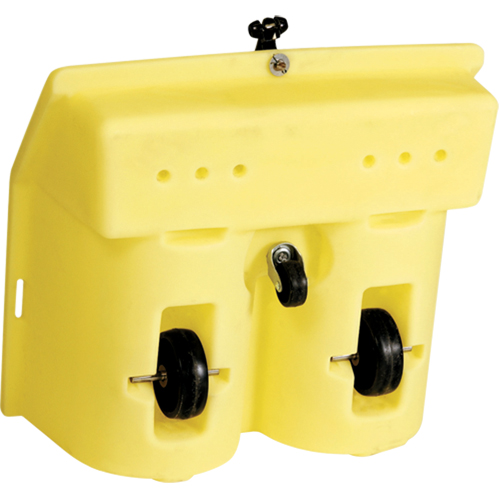 Mini-Racker Mobile Unit, 31" L x 29" W x 15.2" H, 10 US gal. Capacity Ontario Safety Products