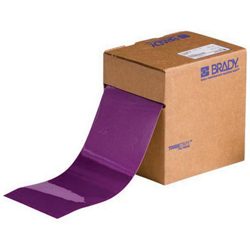 ToughStripe&reg; Floor Marking Tape, 3" x 100', Polyester, Purple Ontario Safety Products