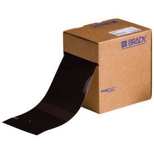 ToughStripe&reg; Floor Marking Tape, 4" x 100', Polyester, Brown Ontario Safety Products