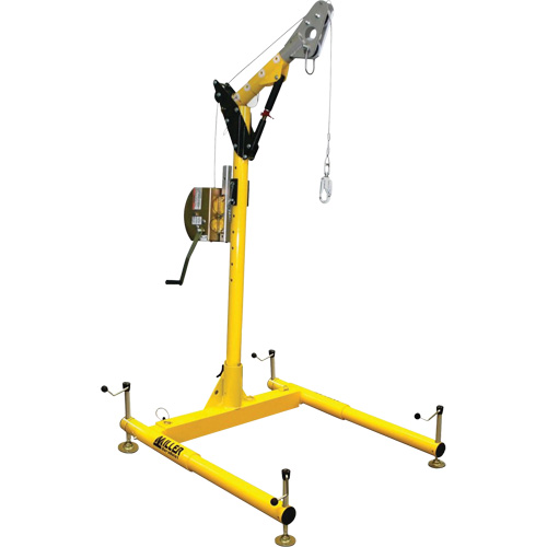 4-Piece Hoist System with Manhandler Hoist/Winch Ontario Safety Products