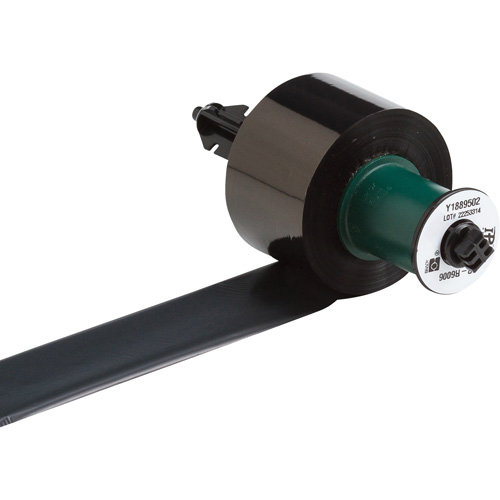 Series R6000 Printer Ribbon, 1.57" x 984', Black Ontario Safety Products