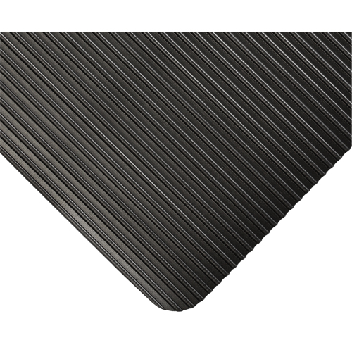 Tapis KleenSweep No 391, Couloir, 3' x 105' x 1/8", Noir Ontario Safety Products
