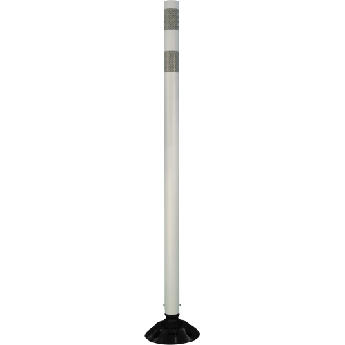 Impact Resistant Delineator, 48" H, White Ontario Safety Products