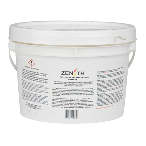 Base Sorbent Neutraliser, Dry, 3.5 kg, Caustic Ontario Safety Products