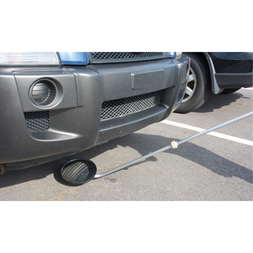 Miroir d'inspection, 8,5" dia, Ronde, Poign&eacute;e 47" Ontario Safety Products