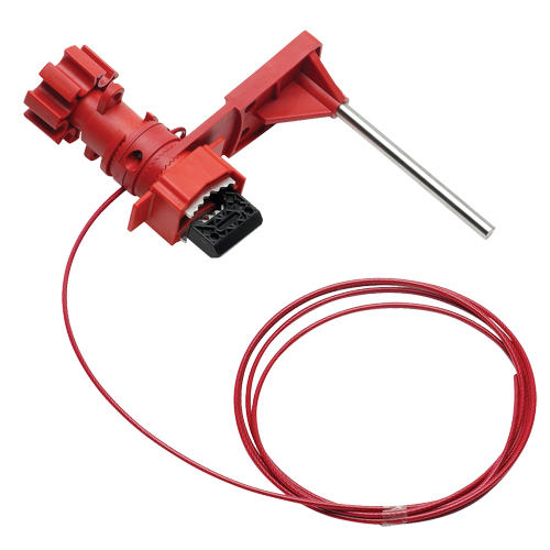 Small Valve Lockout With Blocking Arm, Universal Type Ontario Safety Products
