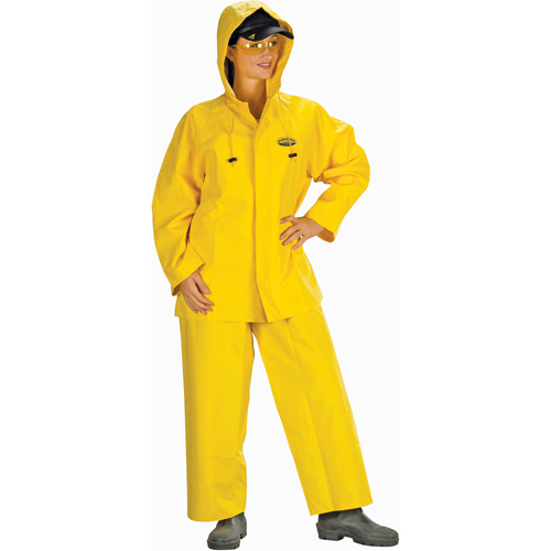 V&ecirc;tements imperm&eacute;ables Hurricane ignifuges et r&eacute;sistants &agrave; l'huile, v&ecirc;tements imperm&eacute;ables, 4T-Grand, Jaune Ontario Safety Products