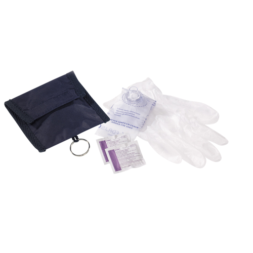 Dynamic Disposable CPR Kit, Single Use Faceshield, Class 2 Ontario Safety Products