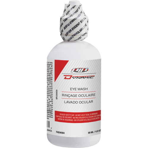 Dynamic Sterile Isotonic Solution, 4 oz. Ontario Safety Products