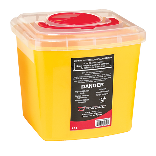 Dynamic Sharps&reg; Container, 7 L Capacity Ontario Safety Products
