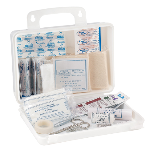 Dynamic Truck First Aid Kit, Class 1 Medical Device, Plastic B Ontario Safety Products