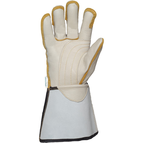 Gants pour monteur de ligne, Petit, Paume en Cuir fleur de vache Ontario Safety Products