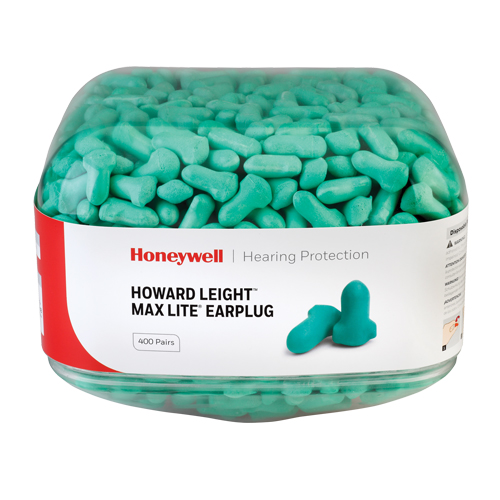 Bouchons d'oreilles Maximum Lite de Howard Leight, Vrac - Contenant Ontario Safety Products