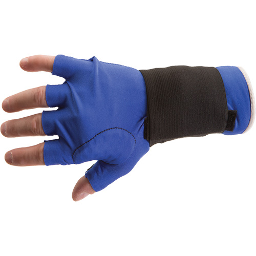 Gant anti-impact avec support du poignet, Taille Petit, Paume Cuir refendu Ontario Safety Products