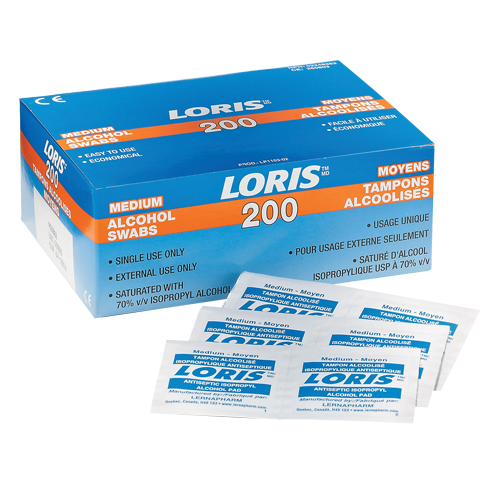 Dynamic Alcohol Wipes, Towelette, Antiseptic Ontario Safety Products