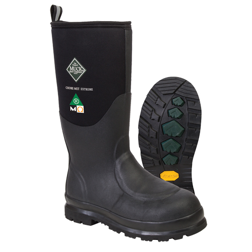 Chore Met Extreme Work Boots, Rubber, Size 7, Puncture Resistant Sole Ontario Safety Products