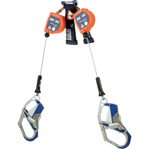 Nano-Lok Edge Self-Retracting Lifeline, 7', Stainless Steel, Swivel Ontario Safety Products