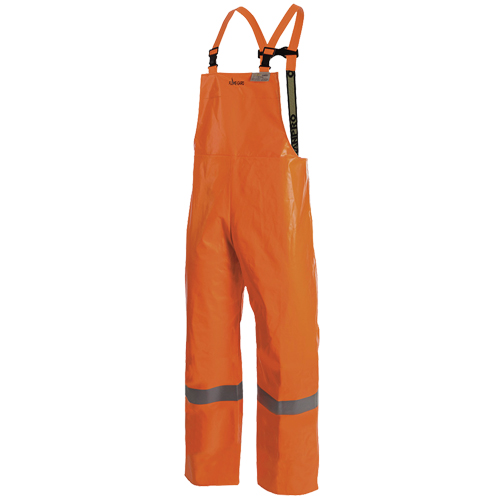 P162 041 Pantalon &agrave; bavette ignifuge Utili-Gard, Petit, Orange haute visibilit&eacute; Ontario Safety Products