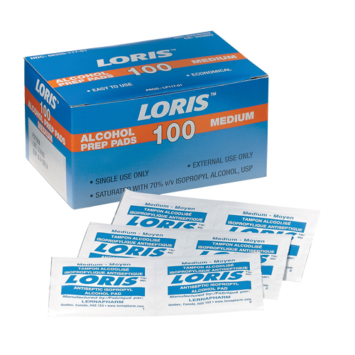 Tampons antimicrobiens pour les mains Dynamic, Serviette, Antiseptique Ontario Safety Products