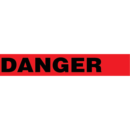 Ruban de s&eacute;curit&eacute; pour le plancher, 3" x 54', Vinyle, Noir/Rouge Ontario Safety Products