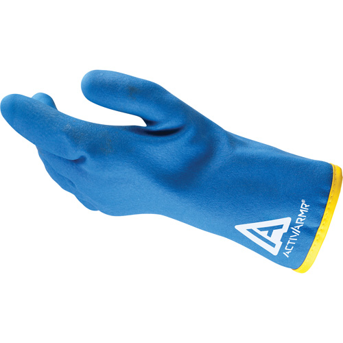 ActivArmr&reg; 97-681 Gloves, 8, Foam PVC Coating, Nylon Shell Ontario Safety Products