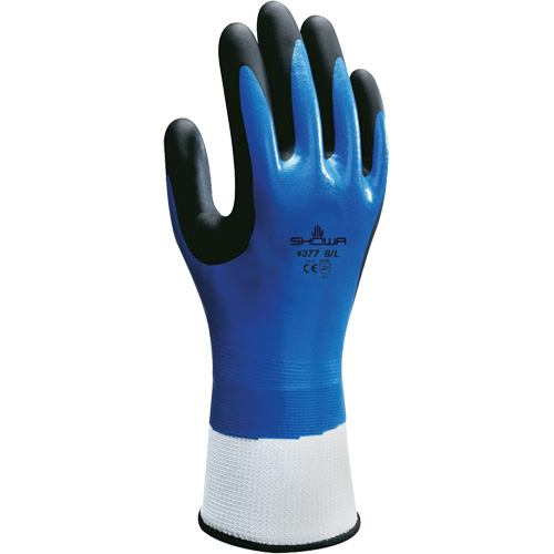 377-IP Coated Impact Gloves, 7/Medium, Synthetic Palm, Elastic/Knit Wrist Cuff Ontario Safety Products