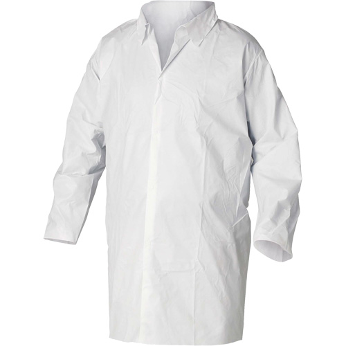 KleenGuard A20 Lab Coat, SMS, White, 2X-Large Ontario Safety Products