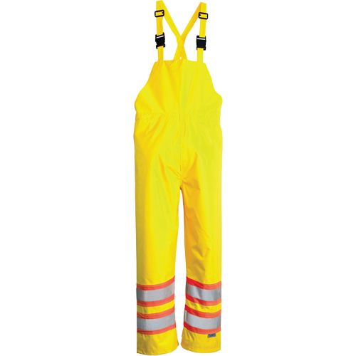 Salopette Open Road, Polyester, Petit, Jaune lime haute visibilit&eacute; Ontario Safety Products