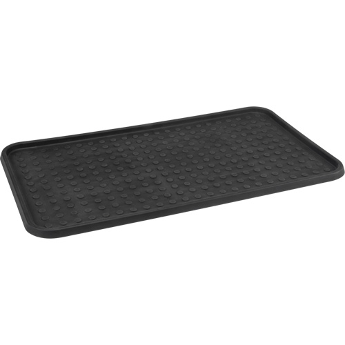 Plateau &agrave; chaussures, Plastique, Noir, 25" lo x 14" la Ontario Safety Products