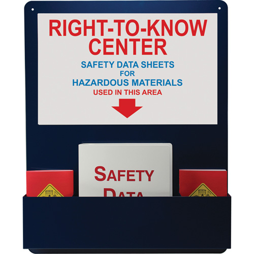 Basket-Style Aluminum Station, English, Binders Included Ontario Safety Products