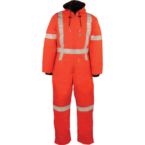 Reflective Insulated Coveralls, 2X-Large, Orange Ontario Safety Products