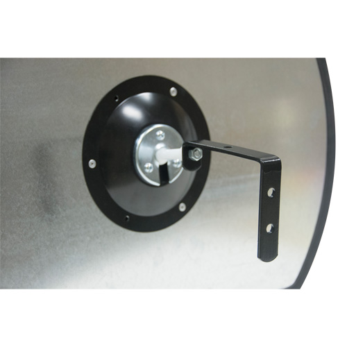 Miroir convexe rectangulaire/rond avec support, 18" h x 26" la, Int&eacute;rieur/Ext&eacute;rieur Ontario Safety Products