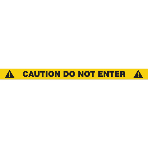 Marqueur robuste pour le sol Tough-Mark, Rectangle, 48" lo x 2" la, Jaune, Poly&eacute;thyl&egrave;ne Ontario Safety Products