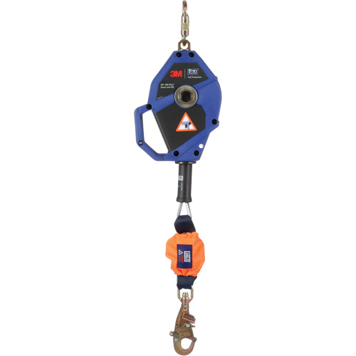 Smart Lock Self-Retracting Lifeline, 20', Galvanized Steel, Swivel Ontario Safety Products