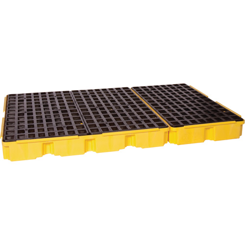 Modular Spill Platform, 88 US gal. Spill Capacity, 51.5" x 78.25" x 6.5" Ontario Safety Products