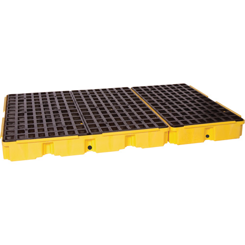 Modular Spill Platform, 88 US gal. Spill Capacity, 51.5" x 78.25" x 6.5" Ontario Safety Products