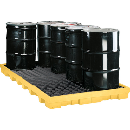 Modular Spill Platform, 121 US gal. Spill Capacity, 51.5" x 103" x 6.5" Ontario Safety Products