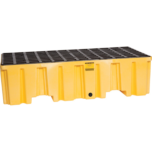 Spill Containment Pallet, 66 US gal. Spill Capacity, 26.25" x 51" x 13.75" Ontario Safety Products