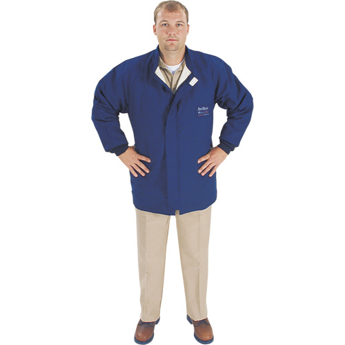 Veste de protection contre l'arc &eacute;lectrique, Moyen, Bleu, 40 cal/cm² Ontario Safety Products