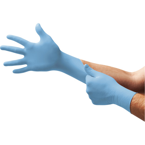 Xceed&reg; XC-310 Examination Gloves, Large, Nitrile, 4.3-mil, Powder-Free, Blue, Class 2 Ontario Safety Products