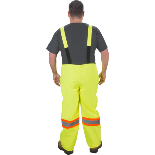 Salopette imperm&eacute;able RZ1000, Polyester, Grand, Jaune lime haute visibilit&eacute; Ontario Safety Products