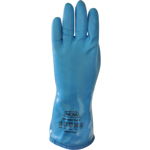 S022 Chemical-Resistant Gloves, Size 8, 11.8" L, PVC, Acrylic Inner Lining, Winter Weight Ontario Safety Products
