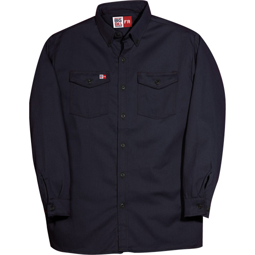 Chemise &agrave; boutons Westex UltraSoft, Moyen (grande taille), Bleu marin Ontario Safety Products