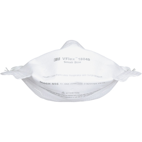 Respirateur et masque chirurgical VFlex contre les particules en sant&eacute;, N95, Certifi&eacute; NIOSH, Petit Ontario Safety Products