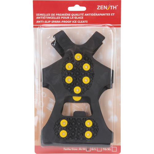 Anti-Slip Spark-Proof Ice Cleats, Brass, Stud Traction, Medium Ontario Safety Products