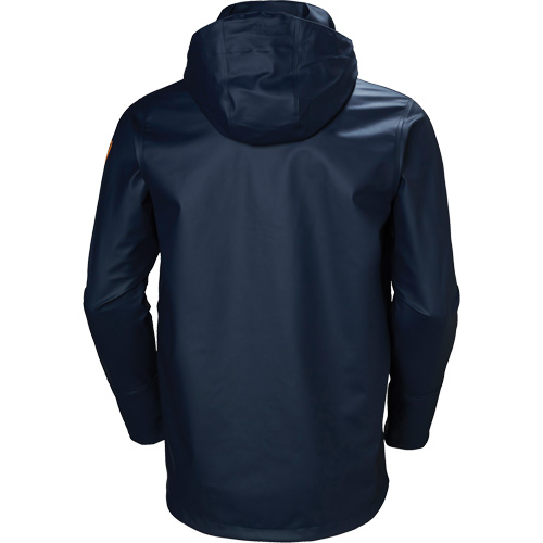 Gale Rain Jacket, Polyester/Polyurethane, X-Large, Navy Blue Ontario Safety Products